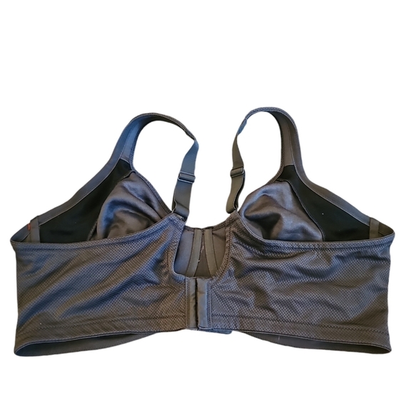 Breezies sz 44 C charcoal gray underwire bra - Picture 3 of 4